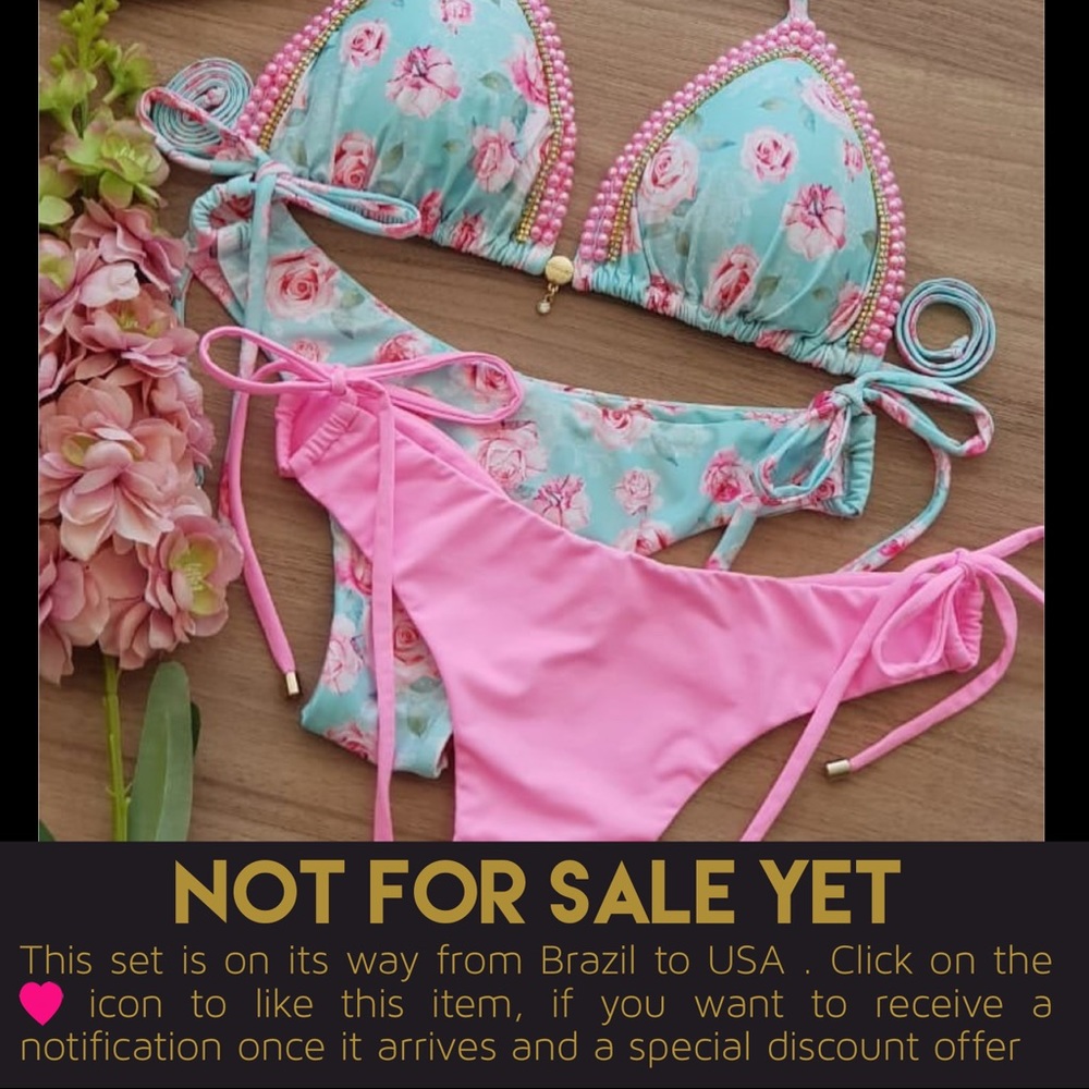 High quality Brazilian bikini set - top & bottom - Picture 1 of 4